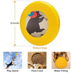 Pet Frisbee Flying Disc Dog Toy - Multifunction CYRK Trumpet Bear 1969 Treutler Polis Circus Poster_1024x1024