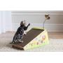 FATCAT Big Mamas Scratch n Play Ramp Reversible Cardboard Toy and Catnip Included