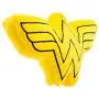 Buckle-Down Dog Toy Plush Wonder Woman Logo Icon Yellow Black Buckle-Down Dog Toy Plush Wonder Woman Logo Icon Yellow Black