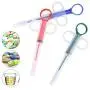 Whasin Pet Medicine Syringe, Professional Pet Pill Popper for Dogs and Cats, Reusable Pet Pill Gun with 2 Soft Silicone Tips, Medical Feeding Dispenser for Young and Small Animals Whasin Pet Medicine Syringe, Professional Pet Pill Popper for Dogs and Cats, Reusable Pet Pill Gun with 2 Soft Silicone Tips, Medical Feeding Dispenser for Young and Small Animals