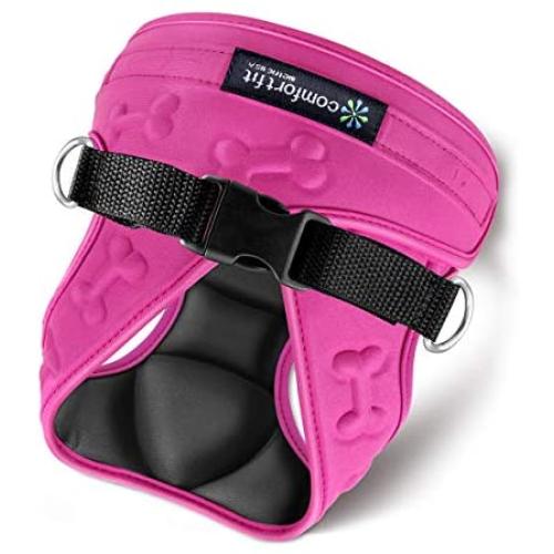 metric usa / Comfort Fit Pets Step in No Pull Small and Medium Dog Harness Vest Easy to Put on & Take Off Soft Padded Interior & Exterior Puppy Harness Ensures Your Dog is Snug & Comfortable