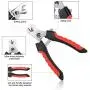 Dog and cat Nail Clippers, Trimmer with Safety Lock, Stainless Steel Nail Clipper with File, Suitable for All Kinds of pet, You can do Beauty Care for Your pet at Home(Red Black) Dog and cat Nail Clippers, Trimmer with Safety Lock, Stainless Steel Nail Clipper with File, Suitable for All Kinds of pet, You can do Beauty Care for Your pet at Home(Red Black)