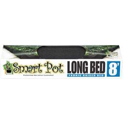 Smart Pots 12208 Long Fabric Raised Bed, 8 Foot, Black