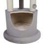 Royal Pet Club Lavinia Cat Tower with Condo, Scratching Posts, Three Platforms, Dangling Pom-Pom