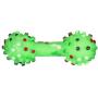Pet Dumbbell Shape Squeaky Chew Toy Cute Beep Sound
