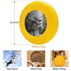 Pet Frisbee Flying Disc Dog Toy - Multifunction Life is Dance in The Rain Adrian Borda