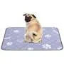 POPETPOP Washable Dog Pee Pads Reusable Whelping Pads Waterproof Dog Mat Puppy Potty Training Pads S