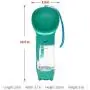 Senose Dog Water Bottles for Walking, Portable Pet Travel Dispenser with Drinking Bowl, Dog Cats Poop Bags Scooper Shovel, Leak Proof Puppy Water Bottle for Outdoor Hiking, Food Grade Plastic