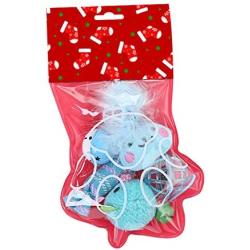 ocijf179 Pet Cat Toys Set Pet Supplies Cats Mouse Ball Candy Plush Toys Filled Christmas Xmas Gifts Set - Blue