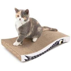 Coching Cat Scratcher Cardboard Scratch Pad with Premium Scratch Textures Design Design Durable Scratching Pad Reversible