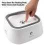 Vech Dog Water Bowl, Splash-Free Pet Water Feeder, Vehicle Carried Floating Bowl, No Spill Cat Water Fountain for Car Travel, No-Slip Water Dispenser for Small or Large Breeds