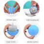 LOYY Pet Electric Cat Toy Ball for Indoor Cats LED Rolling Flash Ball Interactive RGB Lighting Pet Toys Ball Intelligent Electronic Automatic Toys Ball for Small Cats Dogs