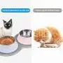 Pet Feeding Mat Cat & Dog Mats for Food & Water - Flexible and Easy to Clean Feeding Mat - Non-Slip Waterproof Feeding Mat for Dog Food & Water Bowls Nontoxic Rubber Gray… Pet Feeding Mat Cat & Dog Mats for Food & Water - Flexible and Easy to Clean Feeding Mat - Non-Slip Waterproof Feeding Mat for Dog Food & Water Bowls Nontoxic Rubber Gray…