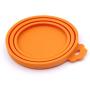 Super Design Can Covers Scoop Packaging,BPA Free Silicone Can Cover for Multiple Sizes with Melamine Food Scoop,for Dog and Cat, Small Scoop