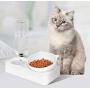 ikjuh Dog Cat Food Bowls Pet Automatic Water Bottle Water Dispenser Adjustable Tilted Gravity Feeding Bowls Easy Clean No Spill Bowls