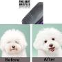 Lenlang Dog Grooming Brush, Self Cleaning Slicker Brush for Dogs Cats, Pet Hair Remover Brush & Puppy Shedding Grooming Tool
