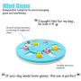 Dog Puzzle Toys for Dogs - Dog Puzzles Improve Your Dog IQ - Colorful Design Slow Feeder to Aid Pets Digestion (Light Blue)