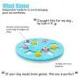 Dog Puzzle Toys for Dogs - Dog Puzzles Improve Your Dog IQ - Colorful Design Slow Feeder to Aid Pets Digestion (Light Blue)