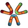 Chenyouwen Pet Toys Great V Shape Darts Toy Dog Training Interesting Interactive Pet Toys(Green+Orange) (Color : Green+Orange)