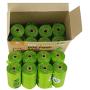 WRAPOK 100% Compostable Disposable Dog Poop Bags Large Leak Proof Biodegradable Waste Bag, Extra Thick 0.71 Mils, ASTM D6400 and Certified Earth Friendly - 9 x 13 Inches