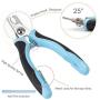 Dudi Dog Nail Clippers for Small Medium Breeds with Nail File - Razor Sharp Stainless Steel Blades - Non Slip Handles - Suited for Small and Medium Animals and Pets