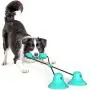 Dog Chew Toy Double Suction Cup Dog Toy, Strong Dog Rope Toy, Interactive Dog Puzzle Toy Multifunction Molar Bite Tug of War Puppy Toy for Small Dogs, Dog Toothbrush Toy (Blue) Dog Chew Toy Double Suction Cup Dog Toy, Strong Dog Rope Toy, Interactive Dog Puzzle Toy Multifunction Molar Bite Tug of War Puppy Toy for Small Dogs, Dog Toothbrush Toy (Blue)