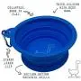 Nessie Goods Travel Pet Bowl, Collapsible Bowl with Suction Cup Bottom Nessie Goods Travel Pet Bowl, Collapsible Bowl with Suction Cup Bottom