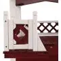 Petsfit Outdoor Cat House with Escape Door and Stairs