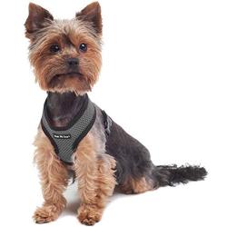Dogs My Love Soft Mesh Walking Harness for Dogs and Puppies 6 Sizes Grey