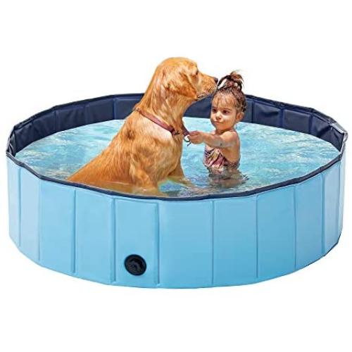 Loves cabin Foldable Dog Swimming Pool, Backyard Kiddie Pool Plastic, Outdoor Baby Bath Tub, Plastic Pool for Dogs Cats and Kids Loves cabin Foldable Dog Swimming Pool, Backyard Kiddie Pool Plastic, Outdoor Baby Bath Tub, Plastic Pool for Dogs Cats and Kids