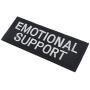 Not All Disabilities are Visible, Emotional Support, Service Dog Working Do Not Touch Emblem Embroidered Fastener Hook & Loop Patch Appliques Badges for Animal Vest Harnesses, Collars, Leashes 4PCS