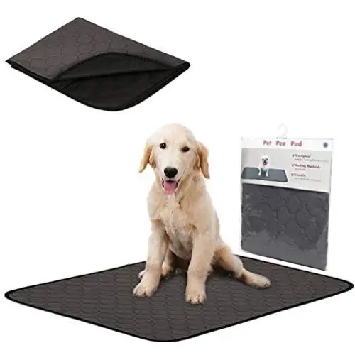 Coppthinktu Washable Dog Pee Pad, Highly Absorbent Reusable Dog Potty Pad for Training, Waterproof Non-Slip Puppy Pad Suitable for Dogs Cats and Rabbits, 1pcs Coppthinktu Washable Dog Pee Pad, Highly Absorbent Reusable Dog Potty Pad for Training, Waterproof Non-Slip Puppy Pad Suitable for Dogs Cats and Rabbits, 1pcs