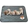KHLZ US Guinea Pig Fleece Cage Liners - 23.6 x 17.7inch Washable Dog Pee Pads, Fast Absorbent, Waterproof Reusable Pet Pee Pad for Training Pee Pad for Small Animals