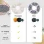 JASOUP 8PCS Pet Water Fountain Filter, Cat Fountain Filter Replacement for 84oz/2.4L Automatic Pet Fountain Cat Water Fountain Triple Filtration System, Keep Water Fresh JASOUP 8PCS Pet Water Fountain Filter, Cat Fountain Filter Replacement for 84oz/2.4L Automatic Pet Fountain Cat Water Fountain Triple Filtration System, Keep Water Fresh