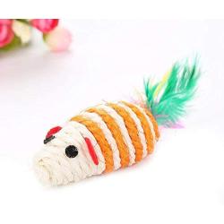 Sisal cat Toy Ball Toy Mouse cat Toys pet Supplies