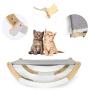 LisLtant Pet Cat Hammock Bed Rocking Chair Swaying Cat Perch for Indoor Cats Kitten
