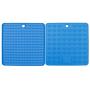 Baring 3 Pieces Dog Lick Pad Mat, Slow Feeder Dog mat, Dog Treat Distraction Mat for Licking/Yoghurts/Peanut/Pet Bathing
