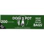 DOGIPOT 1402 Litter Pick up Bag Rolls (200 Bags per Roll)