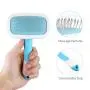 BLINKEEN Dog Brush & Cat Brush for Shedding and Grooming,Pet Slicker Brush for Dogs & Cats with Long or Short Hair BLINKEEN Dog Brush & Cat Brush for Shedding and Grooming,Pet Slicker Brush for Dogs & Cats with Long or Short Hair