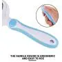 Folomie Pet Grooming Tool - Dematting Comb with 2 Sided for Cats & Dogs Professional Undercoat Grooming Rake Brush Double Sided
