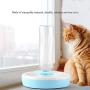 THMY Pet Drinking Bowl, Cat and Dog Water Dispenser Set for A Healthy and Hygienic Pet Fountain with Filter Foam (Blue 750ml)
