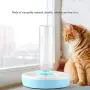 THMY Pet Drinking Bowl, Cat and Dog Water Dispenser Set for A Healthy and Hygienic Pet Fountain with Filter Foam (Blue 750ml) THMY Pet Drinking Bowl, Cat and Dog Water Dispenser Set for A Healthy and Hygienic Pet Fountain with Filter Foam (Blue 750ml)
