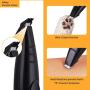 MaikcQ Dog Clipper Grooming Kit Small Dogs Cats Cordless USB Rechargeable Low Noise Electric for Hair Around Face Paws Eyes Ears Rear