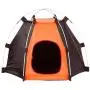 Wohenmang Small Animal Activity Toy Pop-up Tent, Outdoor Waterproof Pet House, Dog Nest Tent Cabin, Portable Pet Tent for Small Dog Cat, Blue+Orange, 27.2 x 21.7 x 20.9inches Wohenmang Small Animal Activity Toy Pop-up Tent, Outdoor Waterproof Pet House, Dog Nest Tent Cabin, Portable Pet Tent for Small Dog Cat, Blue+Orange, 27.2 x 21.7 x 20.9inches
