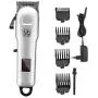 FEENGG Dog Clippers with High Power for Thick Coats, Professional Heavy Duty Dog Grooming Kit, Plug-in & Quiet Pet Clippers with 4 Comb Guides
