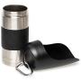 PetFusion Portable Dog Water Bottle (New; Large Dispenser, 22 oz). Insulated 2 Wall Stainless Steel for Optimal Cool Water Temp, Leak Proof, eco Friendly