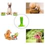 ADTBLL Dog Chew Toothbrush, Doggy Teeth Cleaning Dental Care Massager Nontoxic Natural Chew Toys