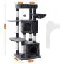 FEANDREA Cat Tree, Cat Tower House, Scratching Posts, 47.2 Inches FEANDREA Cat Tree, Cat Tower House, Scratching Posts, 47.2 Inches