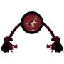 NHL Arizona Coyotes Puck Toy for Dogs & Cats. Play Hockey with Your Pet with This Licensed Dog Tough Toy Reward!