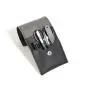 WOLF PROJECT Nail Grooming kit men, Manicure set for men, 4 pieces travel kit, stainless steel nail clippers, fingernails care, pedicure WOLF PROJECT Nail Grooming kit men, Manicure set for men, 4 pieces travel kit, stainless steel nail clippers, fingernails care, pedicure